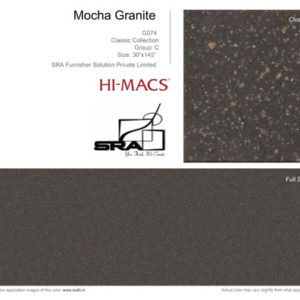 Mocha Granite G074 LG Himacs Sheet