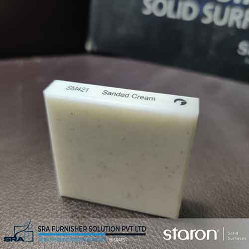 Sanded Cream SM421 LOTTE Staron