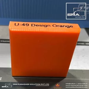 U-49 Design Orange Hyundai Unex Surfaces