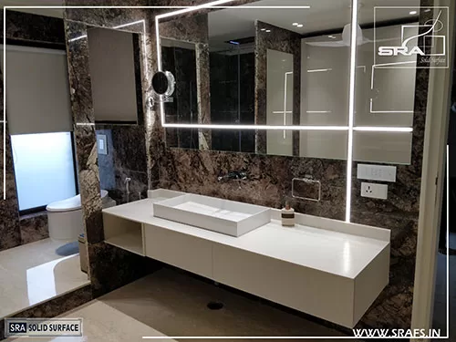 Corian Bathroom Vanity Units