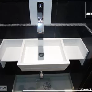 Compact Washbasin In Solid Surface