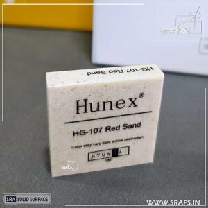 HG-107 Red Sand Hunex Solid Surface