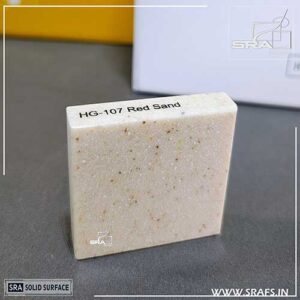 HG-107 Red Sand Hunex Solid Surface