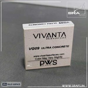 VG09 Ultra Concrete Vivanta Solid Surface