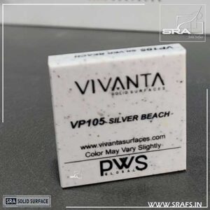 VP105 Silver Beach Vivanta Solid Surface