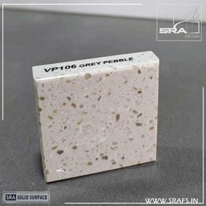 VP106 Grey Pebble Vivanta Solid Surface