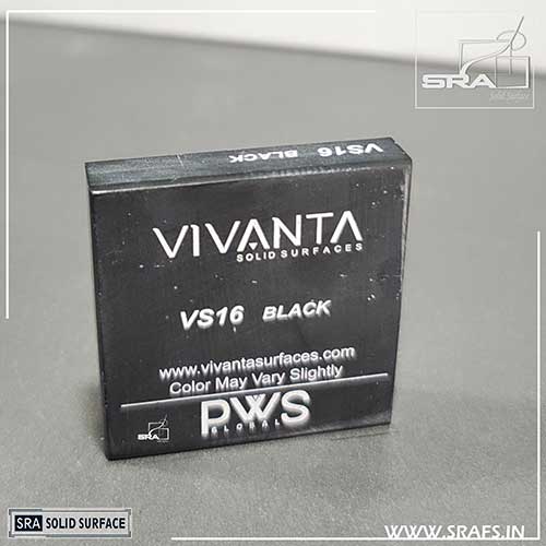 VS16 Black Vivanta Solid Surface