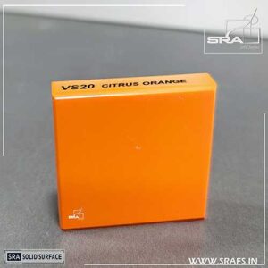 VS20 Citrus Orange Vivanta Solid Surface