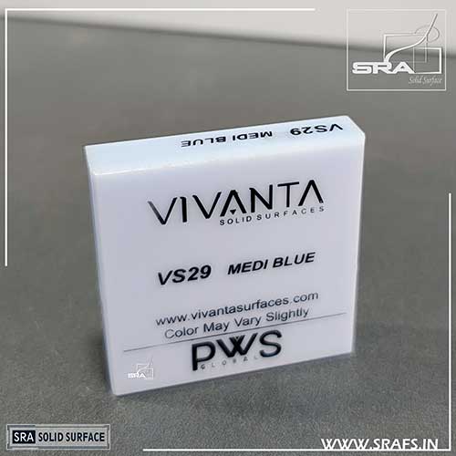 VS29 Medi Blue Vivanta Solid Surface