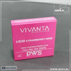 VS30 Strawberry Wine Vivanta Solid Surface