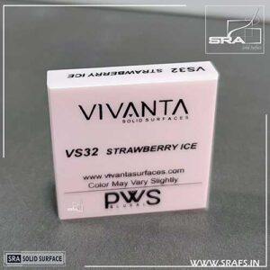 VS32 Strawberry Vivanta Solid Surface