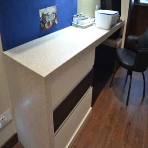 corian countertop work