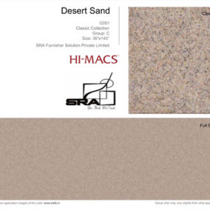 Desert Sand G001 LG Himacs Sheet
