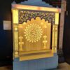 Corian Designer Mandir with Backlit Corian Designer Mandir with Backlit