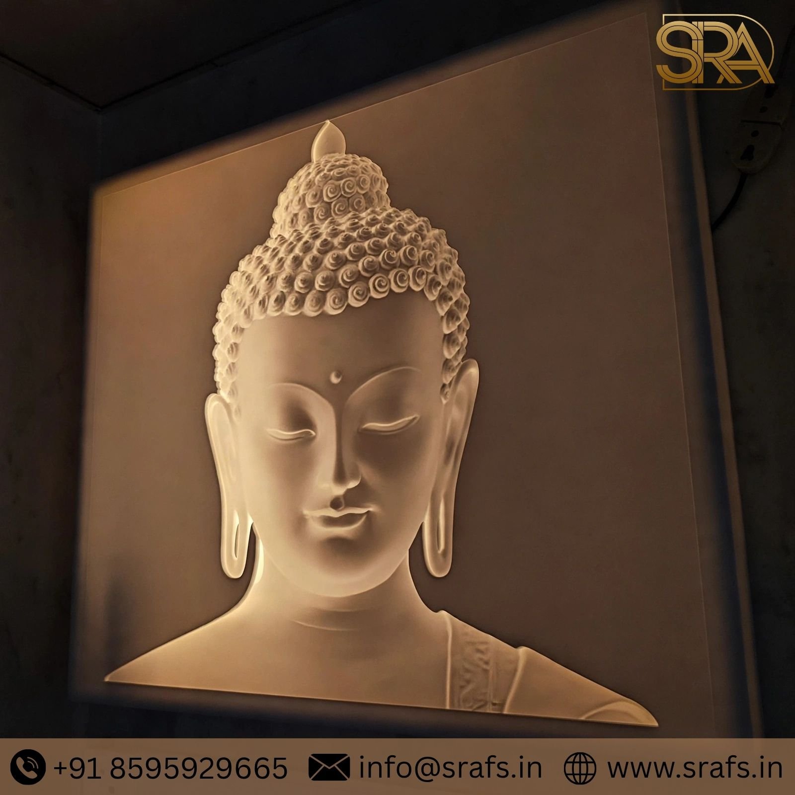 Lord Buddha Backlit Panel Lord Buddha Backlit Panel
