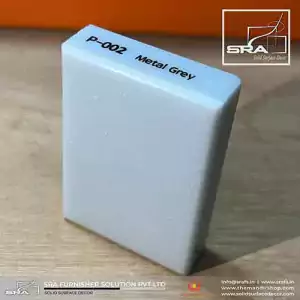 Metal Grey P002 Merino Hanex