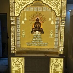 Shri Mahaveer Ji Backlit Panel