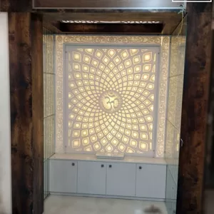 3D Design For Mandir Wall