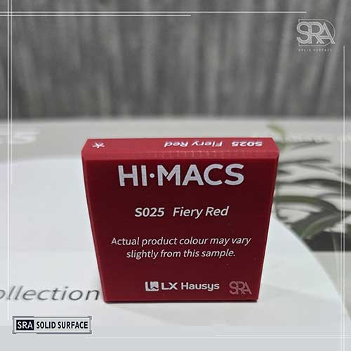 Fiery Red S025 LX Himacs Fiery Red S025 LX Himacs