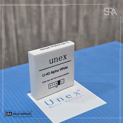 U-40 Alpha White Hyundai Unex Surfaces U-40 Alfa White Hyundai Unex Surfaces