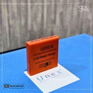 U-49 Design Orange Hyundai Unex Surfaces