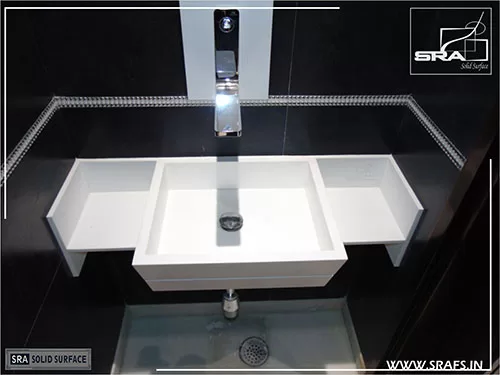 Compact Washbasin In Solid Surface compact washbasin in solid surface