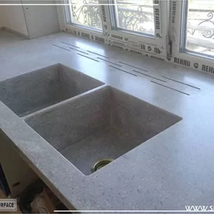 Kitchen Countertops in Solid Surface