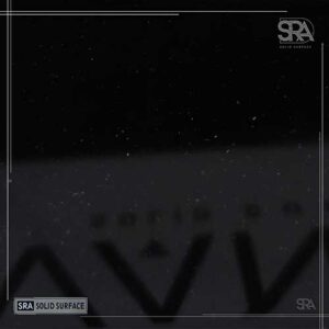 SP03 Sparkle Black Vivanta Solid Surfaces