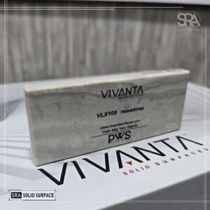 VLX105 Travertine Vivanta Solid Surface