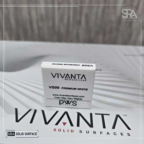 VS09 Premium White Vivanta Solid Surface VS09 Premium White Vivanta Solid Surfaces