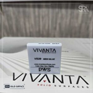 Benefits of Using Corian Solid Surface for Countertops and Vanities VS29 Medi Blue Vivanta Solid Surface