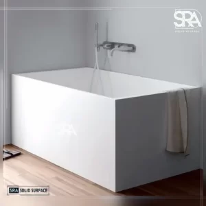 White Corian Acrylic Bath Tubs
