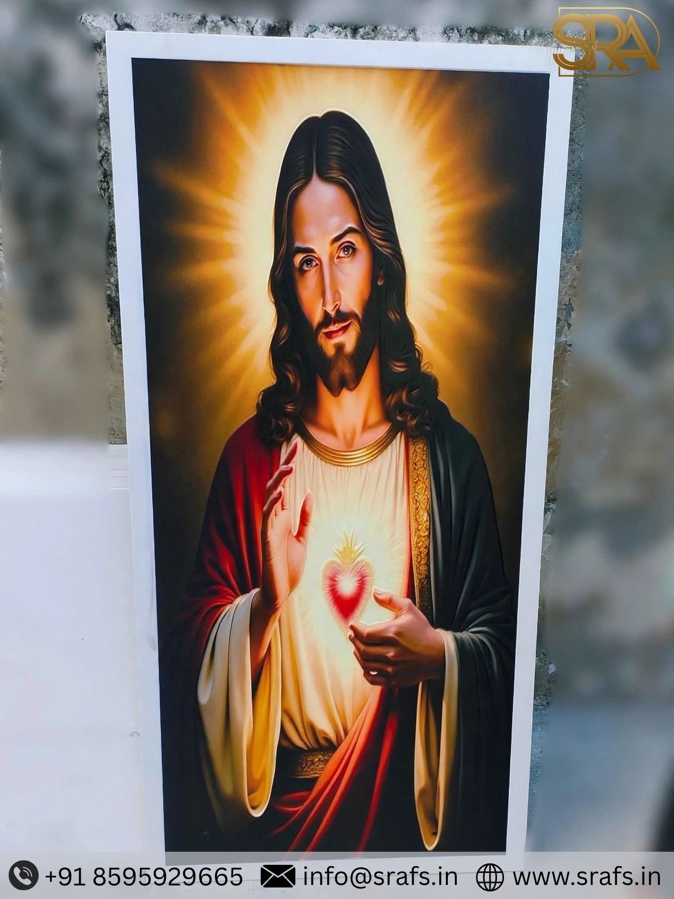Corian Sacred Heart of Jesus Panel
