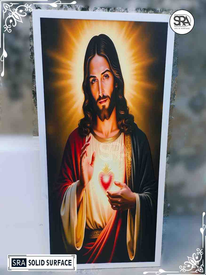 Corian Sacred Heart of Jesus Panel Corian Sacred Heart of Jesus Panel