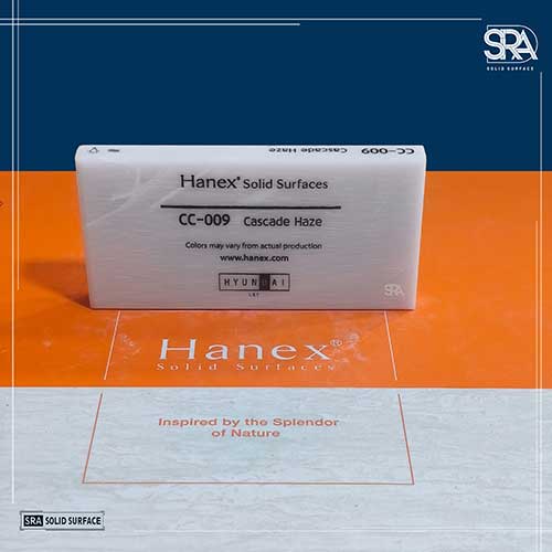 CC-009 Cascade Haze Hanex Solid Surfaces CC-009 Cascade Haze Hanex Solid Surfaces