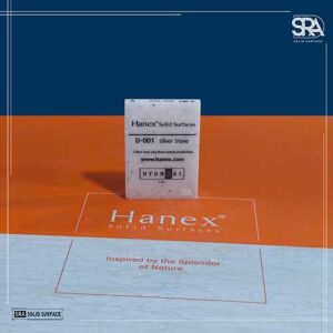 D-001 Silver Stone Hanex Solid Surfaces