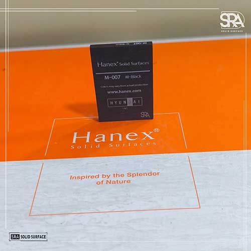 M-007 M-Black Hanex Solid Surfaces M-007 M-Black Hanex Solid Surfaces