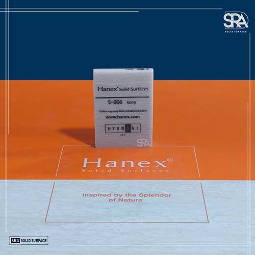 Home S-006 Grey Hanex Solid Surfaces