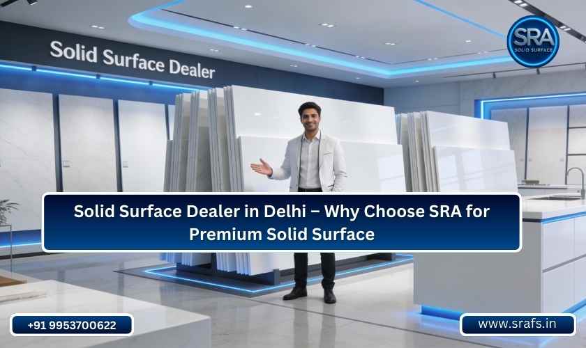 Solid Surface Dealer in Delhi – Why Choose SRA for Premium Solid Surface