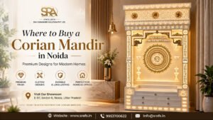 Read more about the article Where to Buy a Corian Mandir in Noida — Complete Buyer’s Guide (2026)