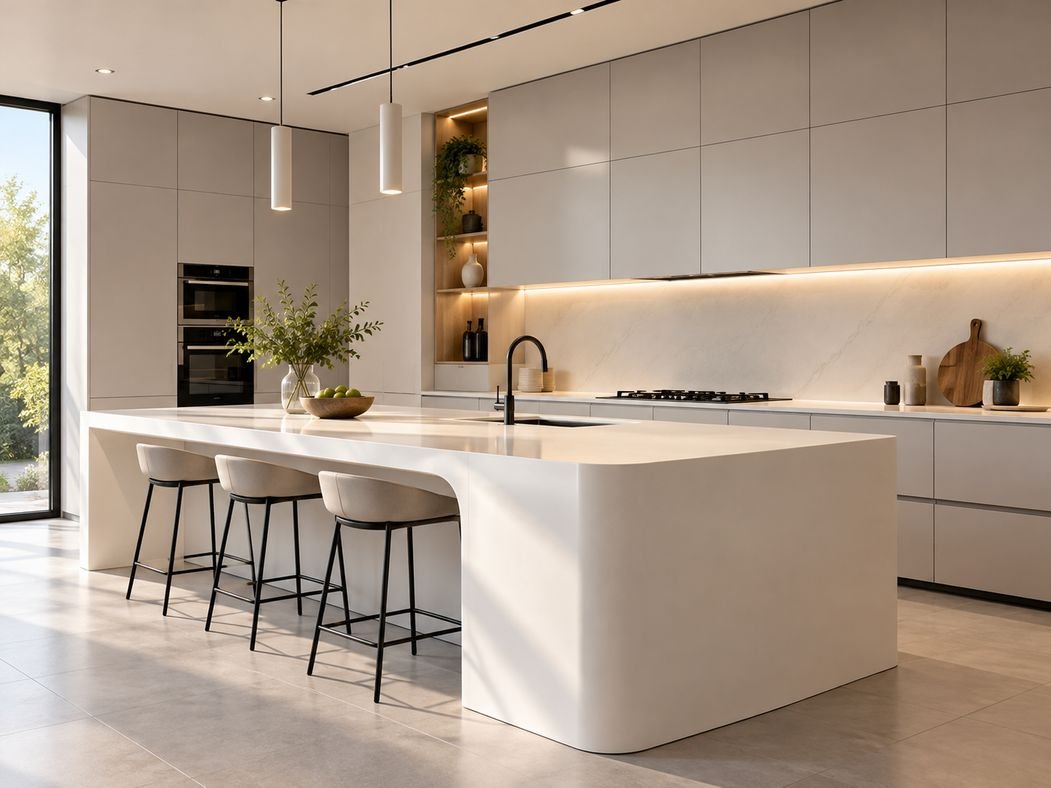 Solid surface kitchens and countertops